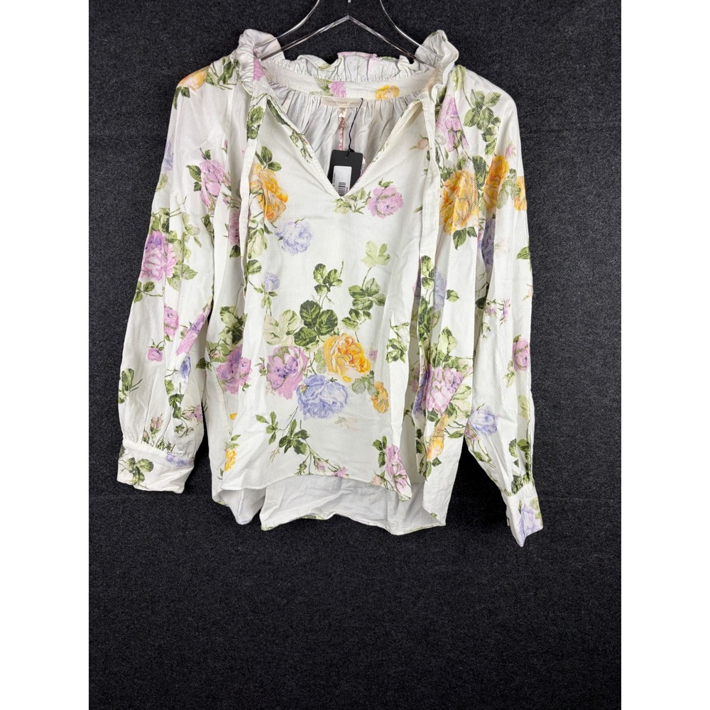 LoveShackFancy Willow Top Spring Garden Floral Corduroy XS NWT $295